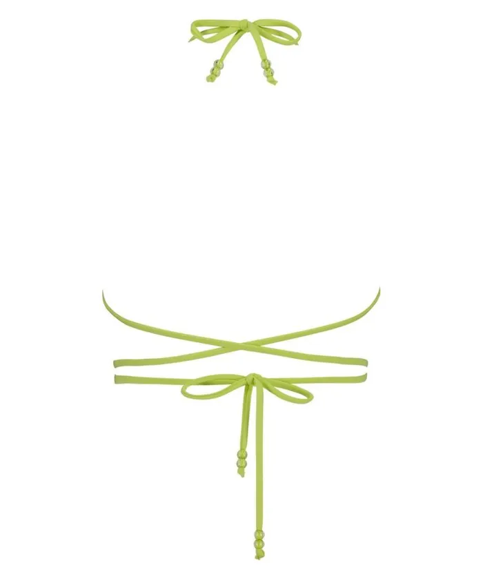 Hunkemller Wild Triangle Bikini Top 8211 Green Green 8211 Women Hunkemller Wild Triangle Bikini Top 8211 Green Green 8211 Women