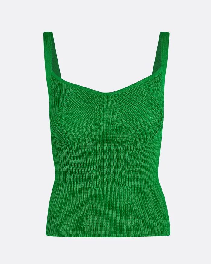 Icons Amal Emerald Crochet Top Emerald 8211 Safiyaa Women
