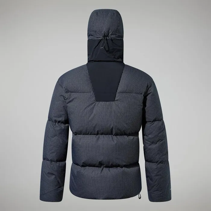 Insulated Men Berghaus Sabber Down Hooded Jacket 8211 Black