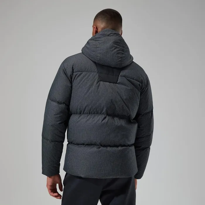 Insulated Men Berghaus Sabber Down Hooded Jacket 8211 Black