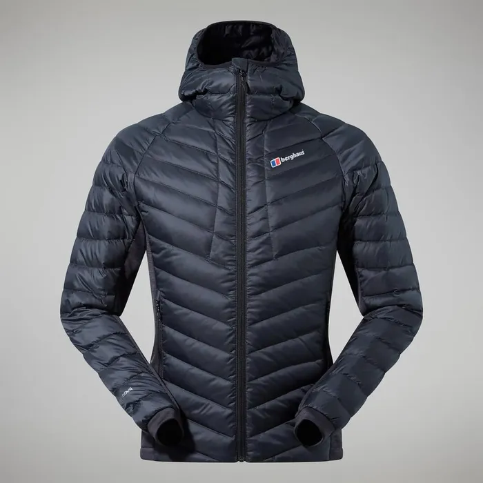 Insulated Men Berghaus Tephra Stretch Reflect Jacket 8211 Dark Grey