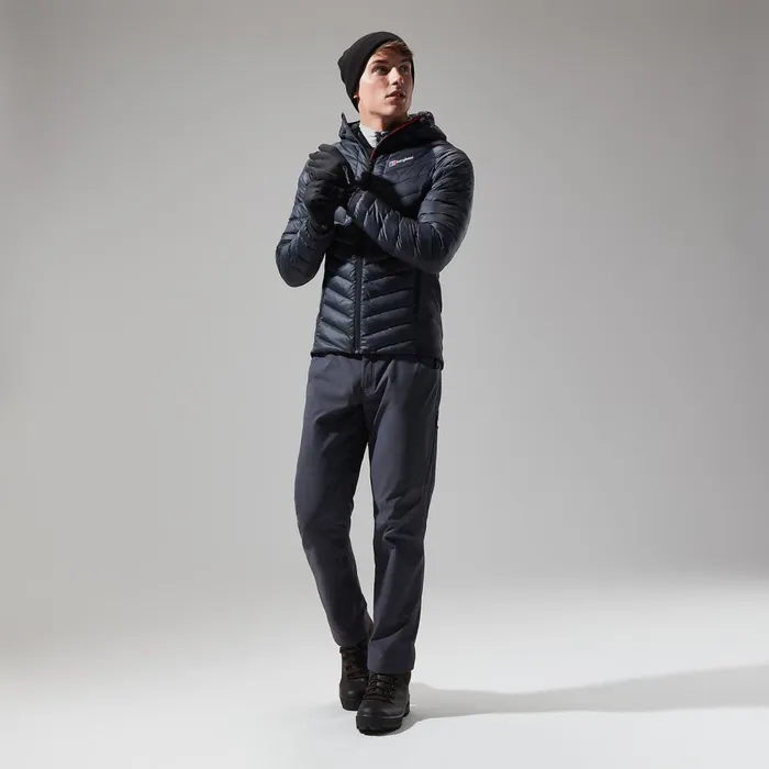 Insulated Men Berghaus Tephra Stretch Reflect Jacket 8211 Dark Grey