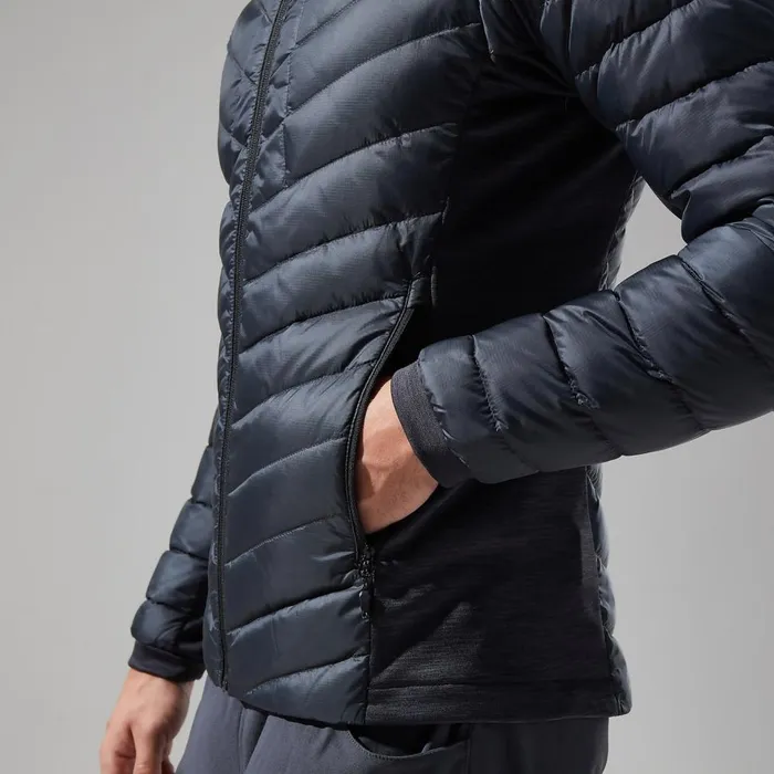 Insulated Men Berghaus Tephra Stretch Reflect Jacket 8211 Dark Grey