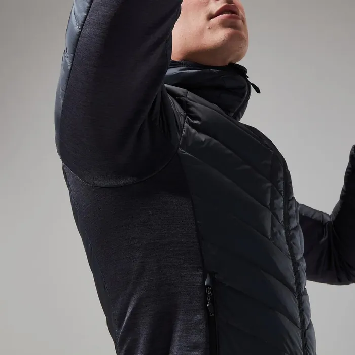 Insulated Men Berghaus Tephra Stretch Reflect Jacket 8211 Dark Grey
