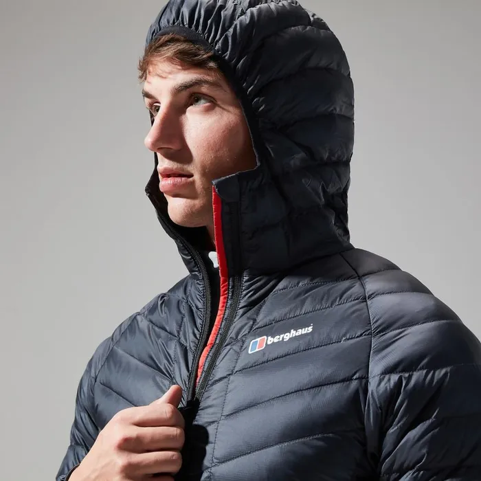 Insulated Men Berghaus Tephra Stretch Reflect Jacket 8211 Dark Grey