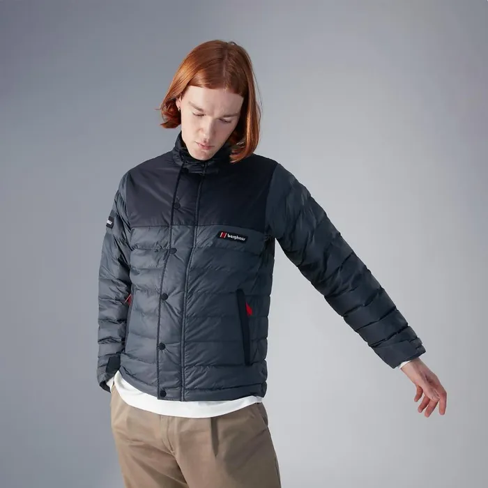Insulated Women Berghaus Glenshee Insulated Jacket 8211 Black Grey