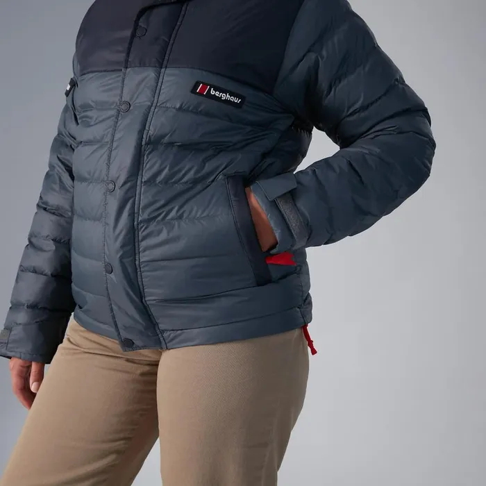 Insulated Women Berghaus Glenshee Insulated Jacket 8211 Black Grey