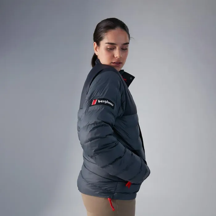 Insulated Women Berghaus Glenshee Insulated Jacket 8211 Black Grey