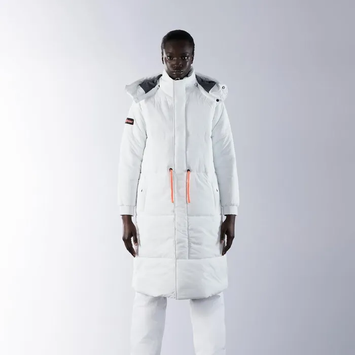Insulated Women Berghaus Nelien Long Insulated Jacket 8211 White Grey