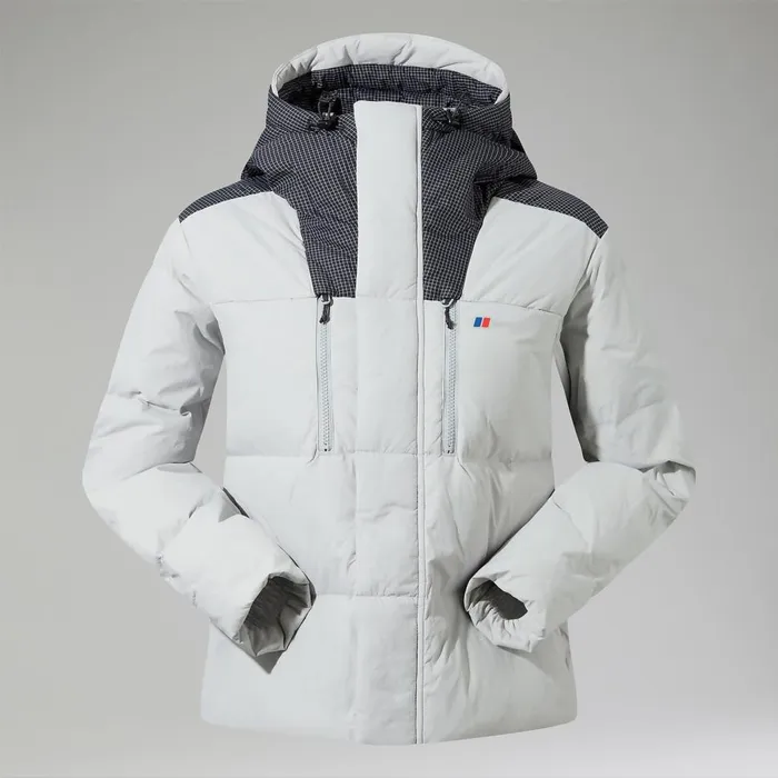 Insulated Women Berghaus Saffren Hooded Down Insulated Jacket 8211 GreyBlack