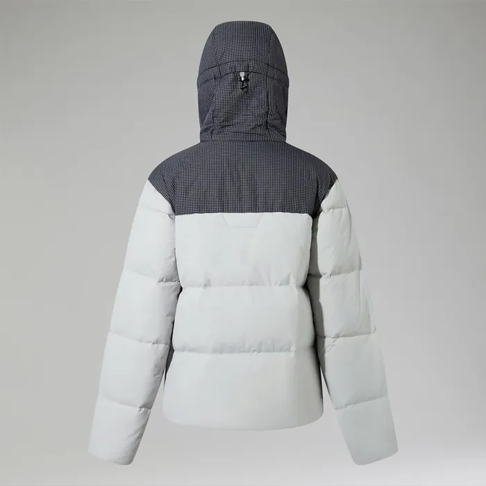 Insulated Women Berghaus Saffren Hooded Down Insulated Jacket 8211 GreyBlack