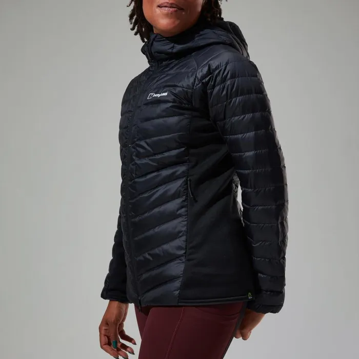 Insulated Women Berghaus Tephra 20 Hooded Insulated Jacket Black