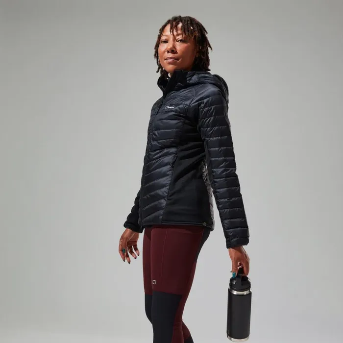 Insulated Women Berghaus Tephra 20 Hooded Insulated Jacket Black