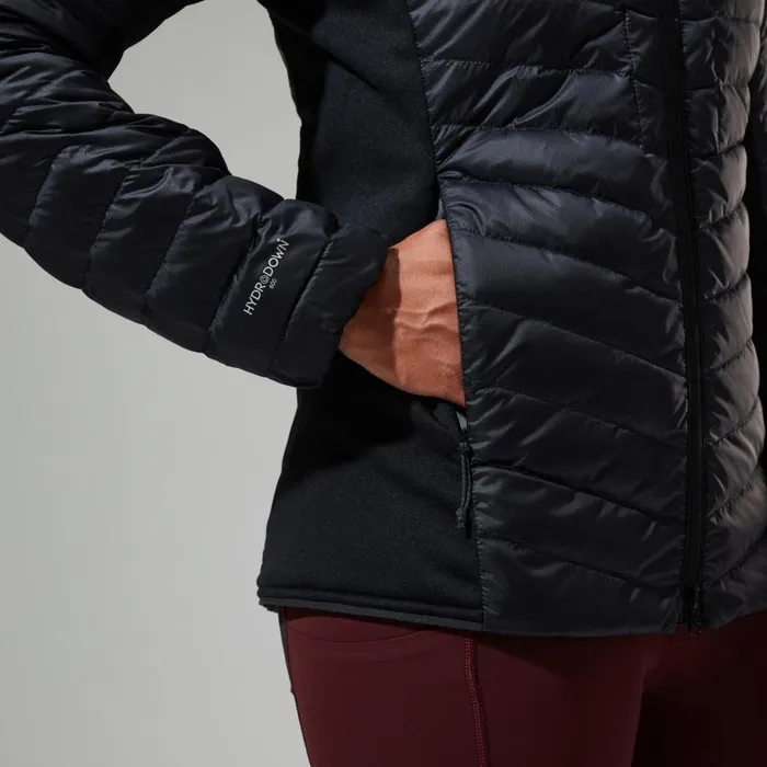 Insulated Women Berghaus Tephra 20 Hooded Insulated Jacket Black
