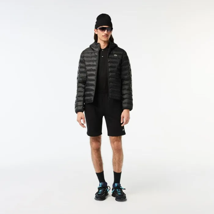 Jackets and Coats Men Lacoste Men039s Quilted Jacket Black 031