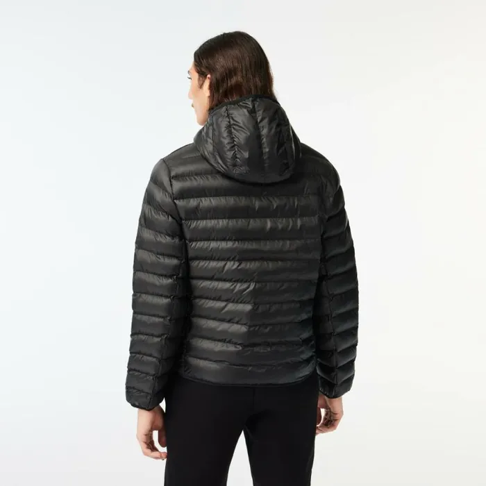 Jackets and Coats Men Lacoste Men039s Quilted Jacket Black 031