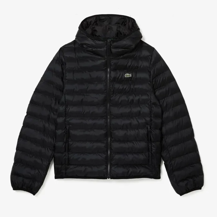 Jackets and Coats Men Lacoste Men039s Quilted Jacket Black 031