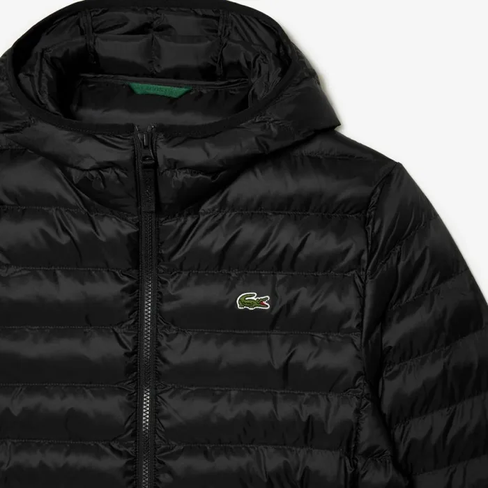 Jackets and Coats Men Lacoste Men039s Quilted Jacket Black 031