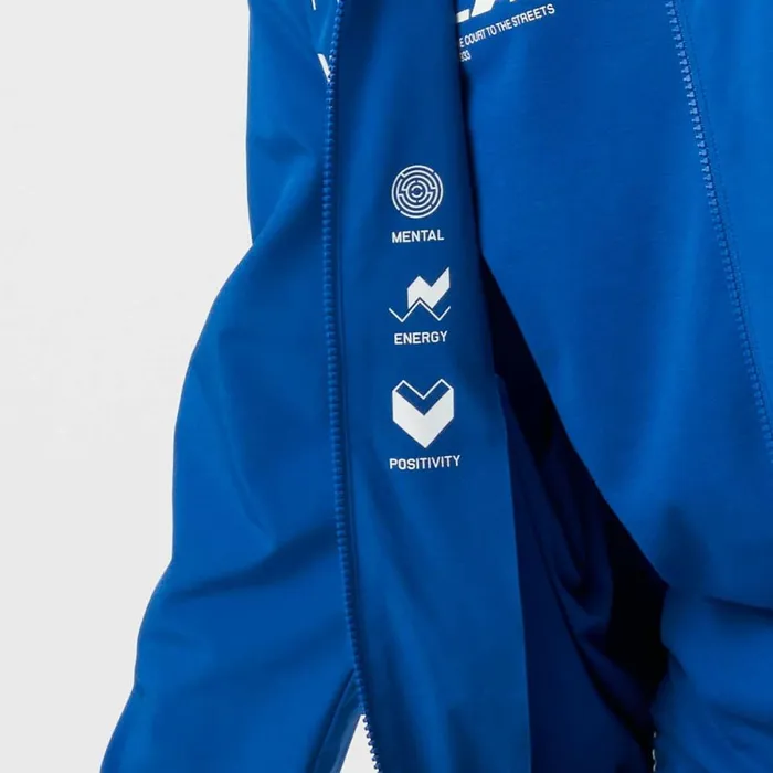 Jackets and Coats Men Lacoste Men039s SPORT X Novak Djokovic Track Jacket Blue White Lux