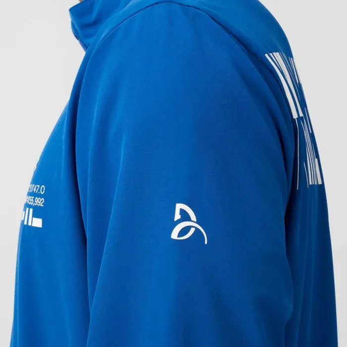 Jackets and Coats Men Lacoste Men039s SPORT X Novak Djokovic Track Jacket Blue White Lux