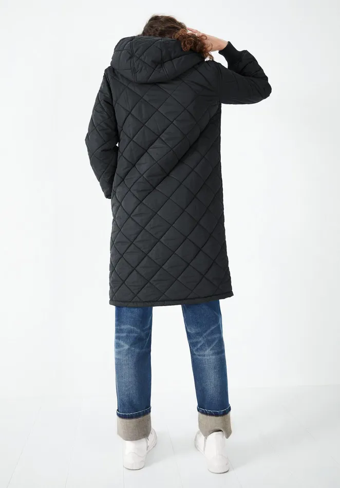 Jackets and Coats Women Hush Delta Quilted Parka Black