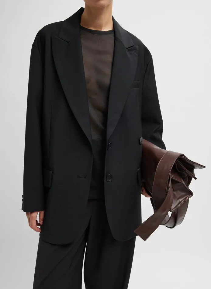 Jackets and Outerwear Women Tibi Tropical Wool Liam Blazer