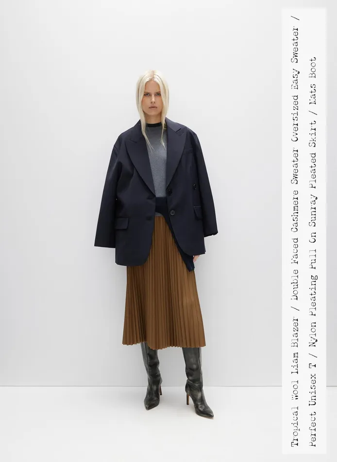 Jackets and Outerwear Women Tibi Tropical Wool Liam Blazer