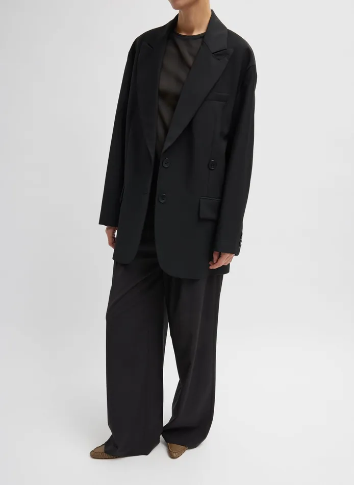 Jackets and Outerwear Women Tibi Tropical Wool Liam Blazer