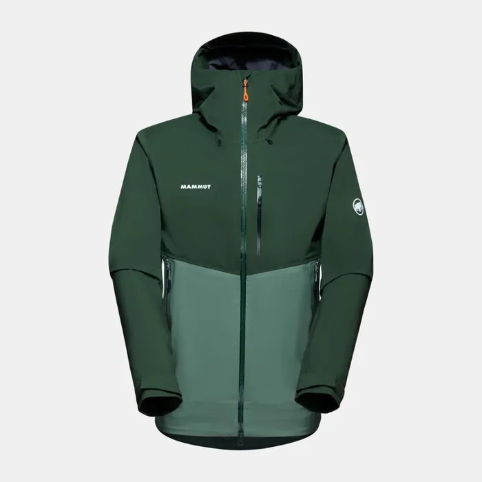 Jackets and Vests Men Mammut Alto Guide HS Hooded Jacket Dark Jadewoods