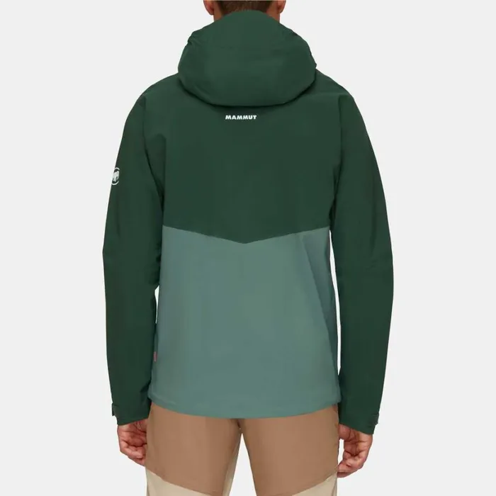 Jackets and Vests Men Mammut Alto Guide HS Hooded Jacket Dark Jadewoods