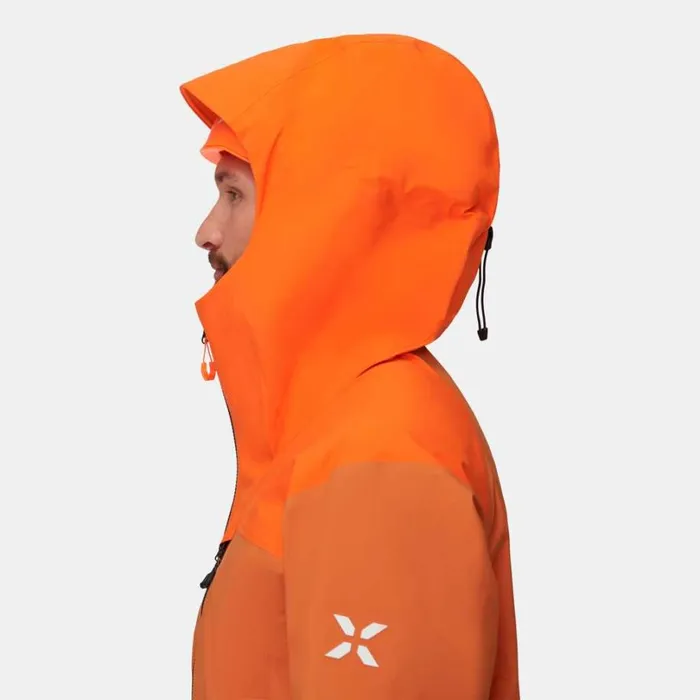Jackets and Vests Men Mammut Eiger Free Pro HS Hooded Jacket Solar Dustarumita