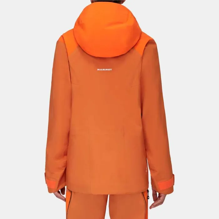 Jackets and Vests Men Mammut Eiger Free Pro HS Hooded Jacket Solar Dustarumita