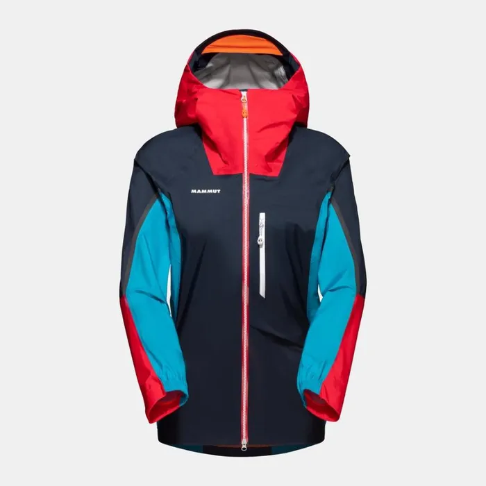 Jackets and Vests Women Mammut Nordwand Light HS Hooded Jacket Nightazalea
