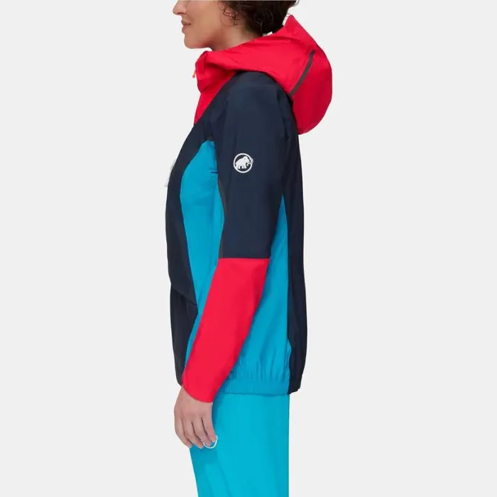Jackets and Vests Women Mammut Nordwand Light HS Hooded Jacket Nightazalea