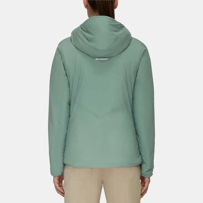 Jackets and Vests Women Mammut Rime IN Flex Hooded Jacket Jade