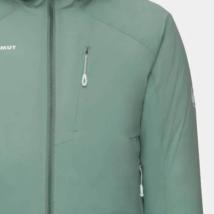 Jackets and Vests Women Mammut Rime IN Flex Hooded Jacket Jade