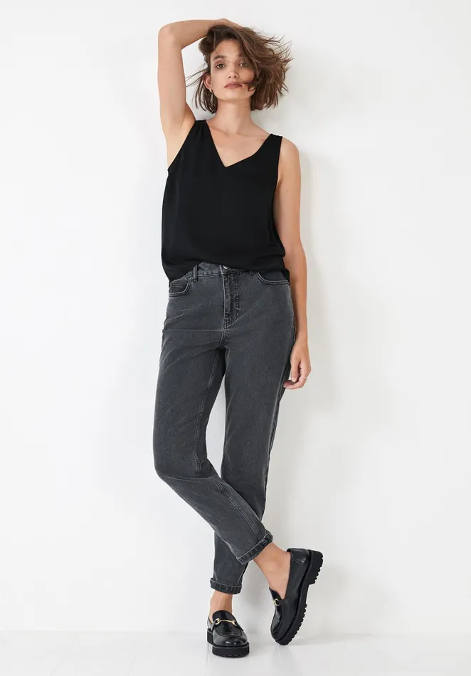Jeans Women Hush Frieda Mom Jeans Washed Black
