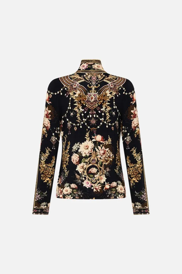 JERSEY TURTLENECK DYNASTY DAZE Dynasty Daze Womens Camilla Tees