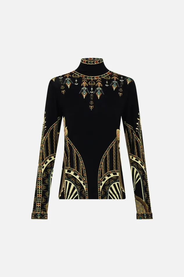 JERSEY TURTLENECK THEY CALLED HER NEFERTARI They Called Her Nefertari Womens Camilla Tees