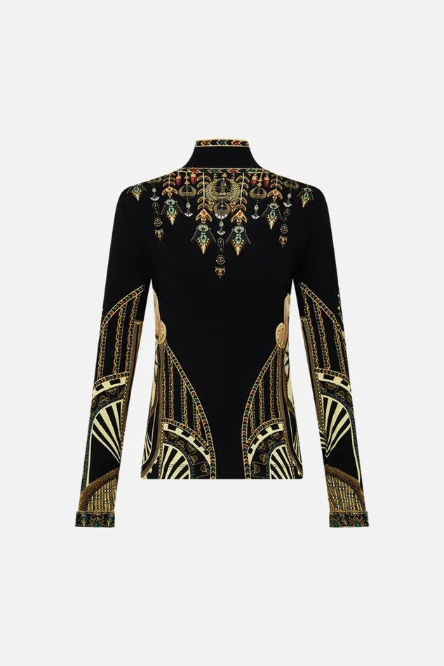 JERSEY TURTLENECK THEY CALLED HER NEFERTARI They Called Her Nefertari Womens Camilla Tees