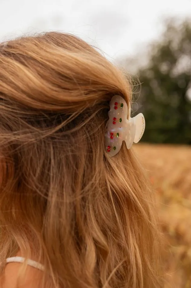Jewelry and Accessories Hair Clips Easy Clothes Cherry Hair Clip