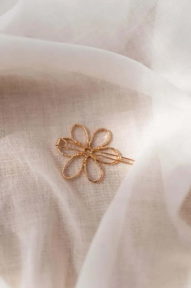 Jewelry and Accessories Hair Clips Easy Clothes Golden Fylou Hairclip