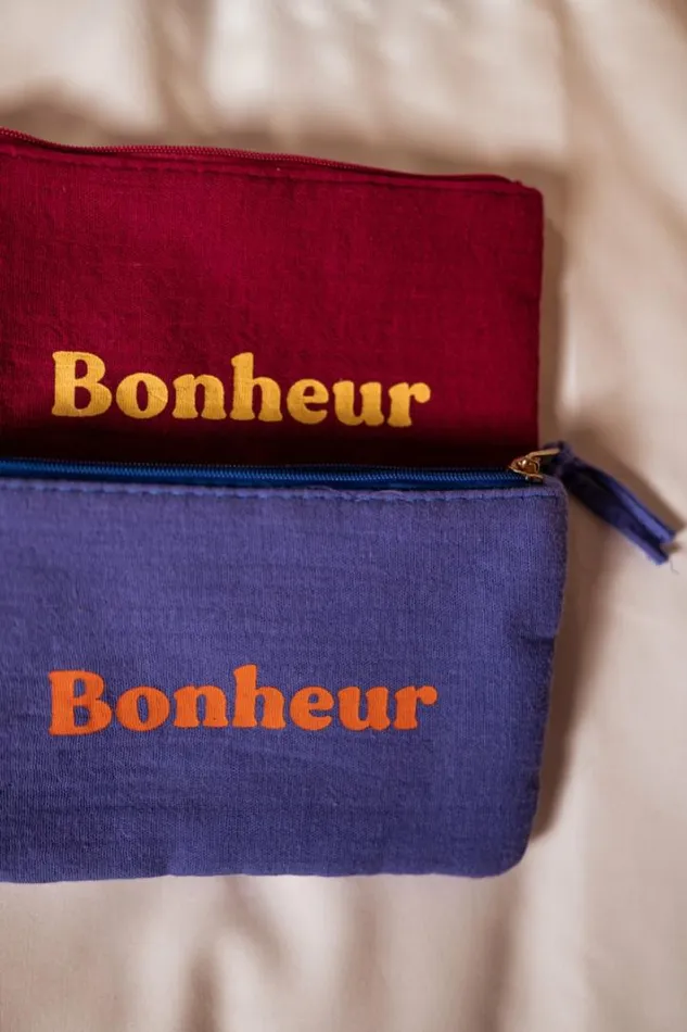 Jewelry and Accessories Handbags Easy Clothes Burgundy Bonheur Pouch Burgundy