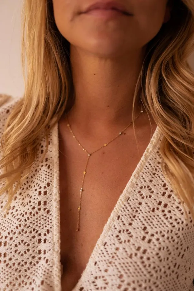 Jewelry and Accessories Necklaces Easy Clothes Golden Jona Necklace