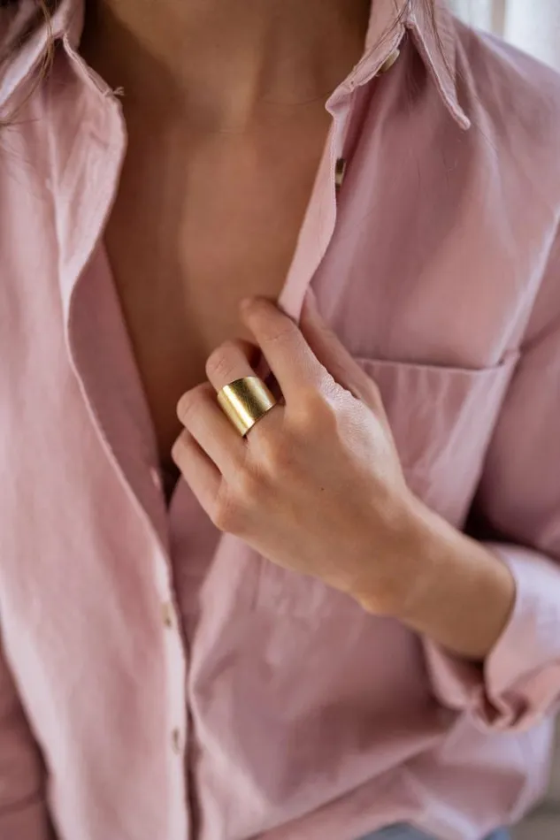 Jewelry and Accessories Rings Easy Clothes Golden Barno Ring