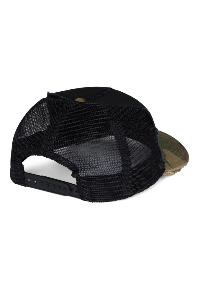 Jilly Crystal Rainbow Eye Black Camo Women Lauren Moshi Hats