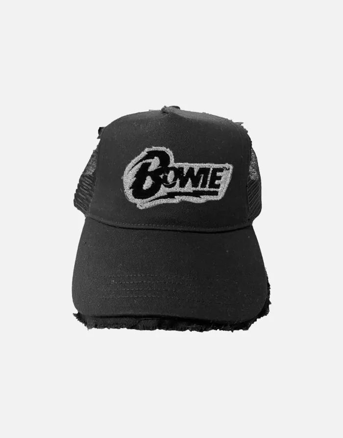 Jilly Metallic Bowie Patch Blackblack Women Lauren Moshi Hats