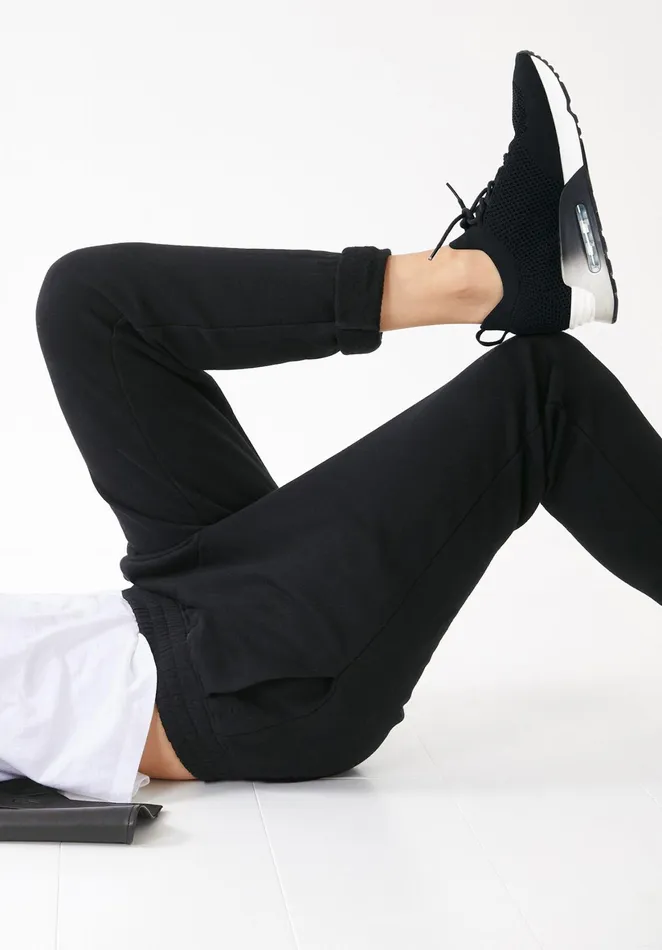 Joggers and Leggings Women Hush Corline Tapered Joggers Black