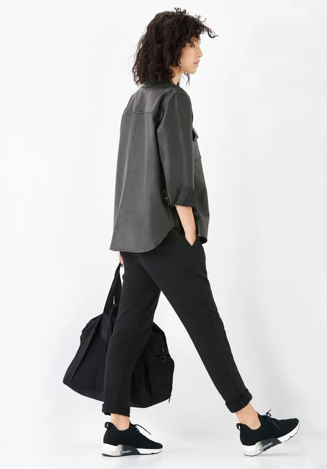 Joggers and Leggings Women Hush Corline Tapered Joggers Black