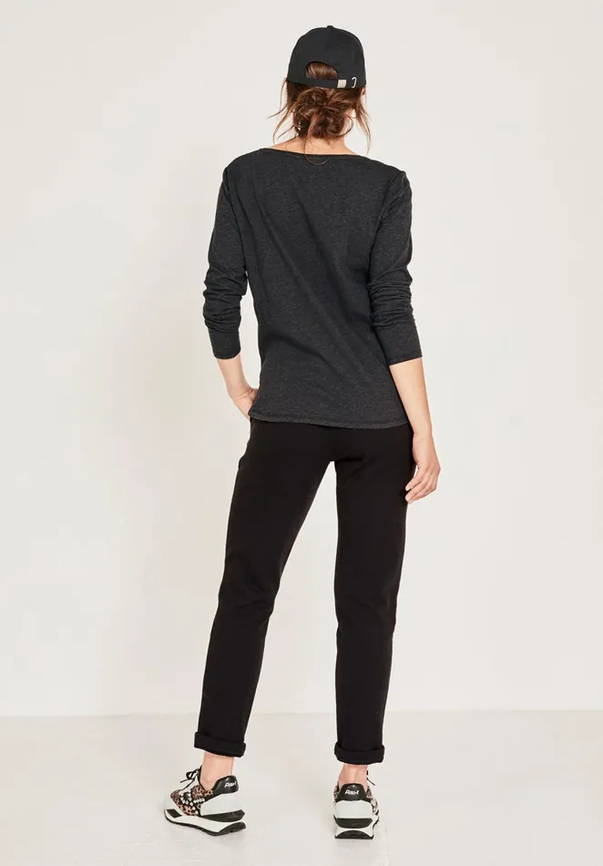 Joggers and Leggings Women Hush Corline Tapered Joggers Black